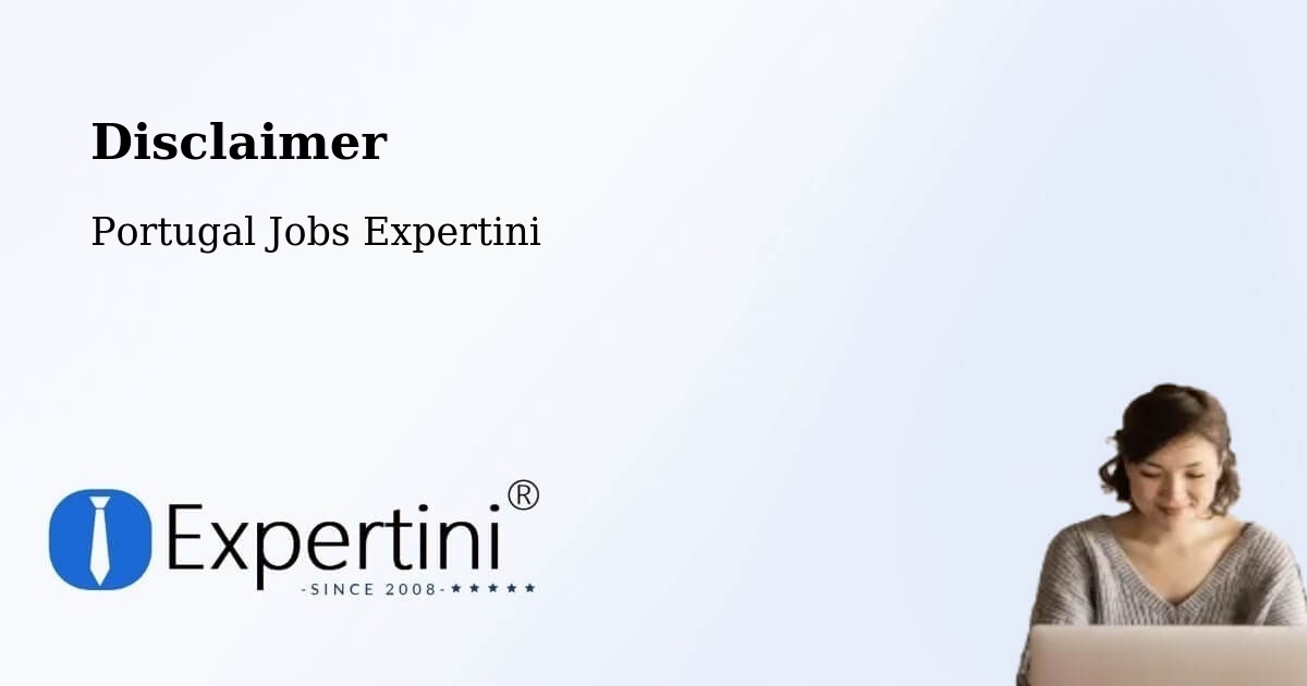 Disclaimer – Barcelos - Portugal Jobs Expertini
